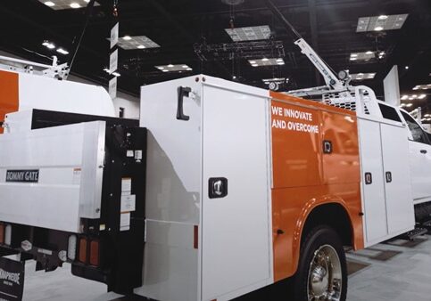 Steel Service Truck Liftgate