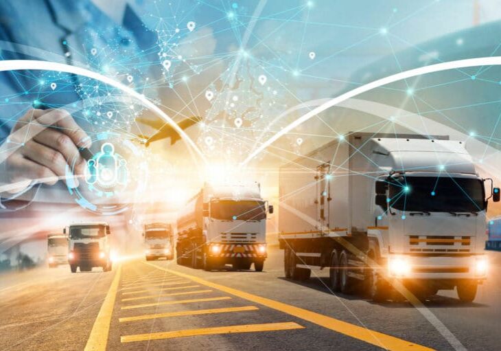 Transport Logistic Manager Checking Control Logistic Network Distribution Customer